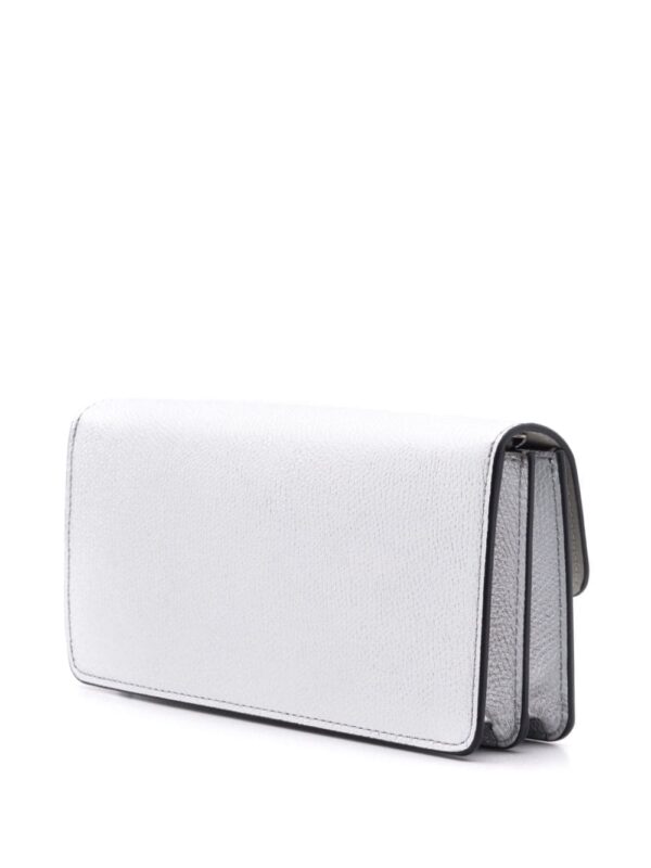 Valentino Garavani VLogo Signature metallic wallet-on-chain - Image 3