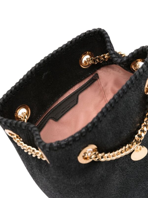 Stella McCartney Falabella metallic bucket bag - Image 5