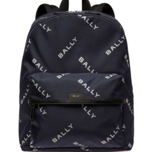 Bally logo-print scuba backpack