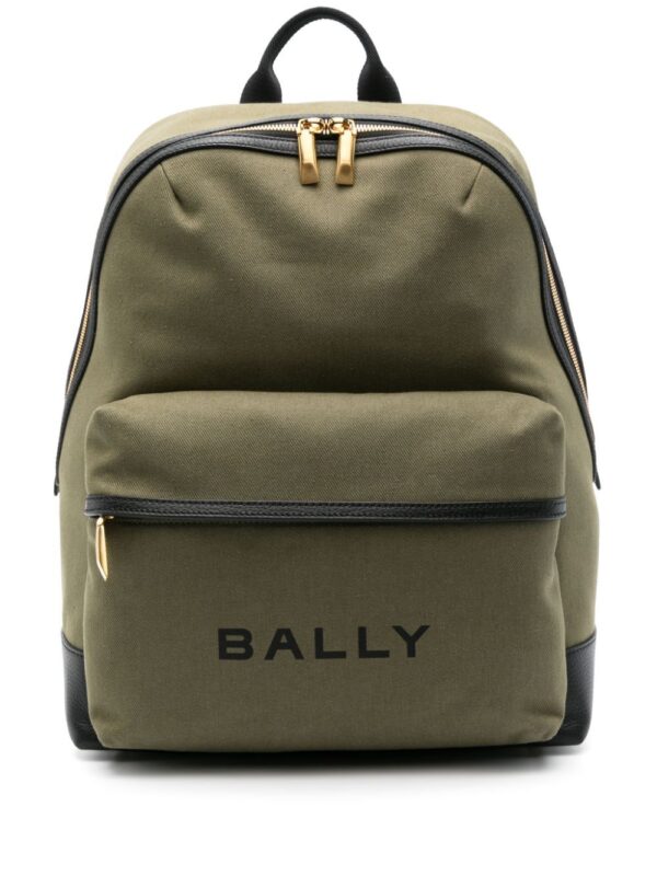 Bally Bar canvas backpack