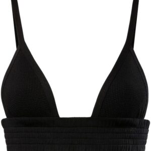 Reebok LTD  logo-embroidered triangle-cup bra