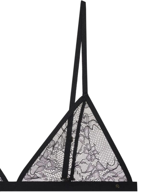 ANINE BING  Eileen lace triangle bralette - Image 2