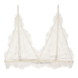 ANINE BING sheer Chantilly-lace bra