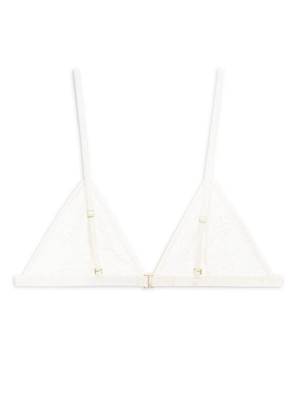 ANINE BING  Eileen lace triangle bra - Image 4