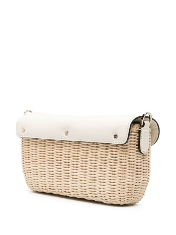 Valentino Garavani Locò raffia crossbody bag - Image 3