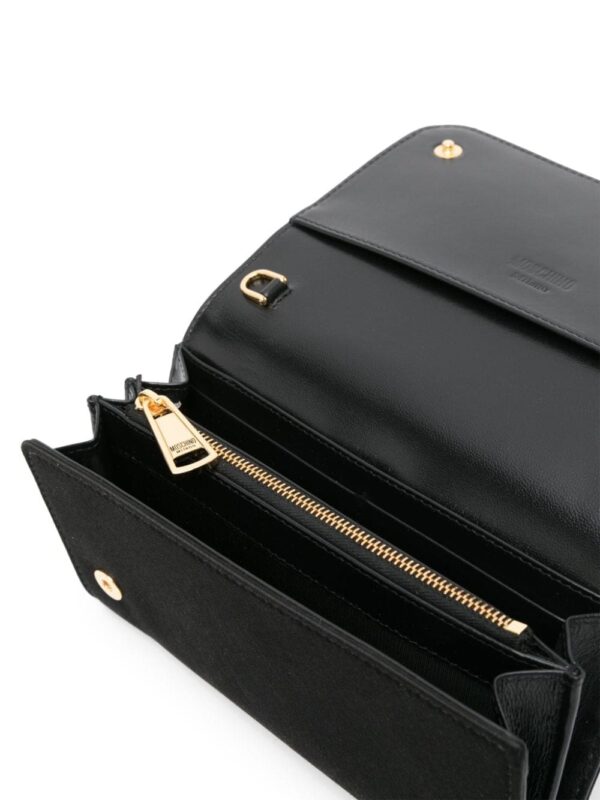 Moschino rhinestone-embellishment logo-lettering bag - Image 5