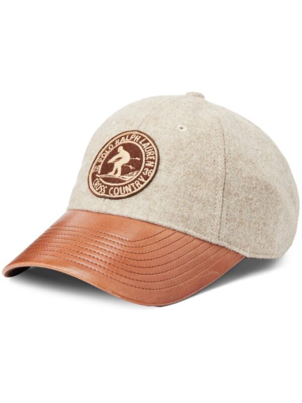 Polo Ralph Lauren logo-appliqué wool baseball cap