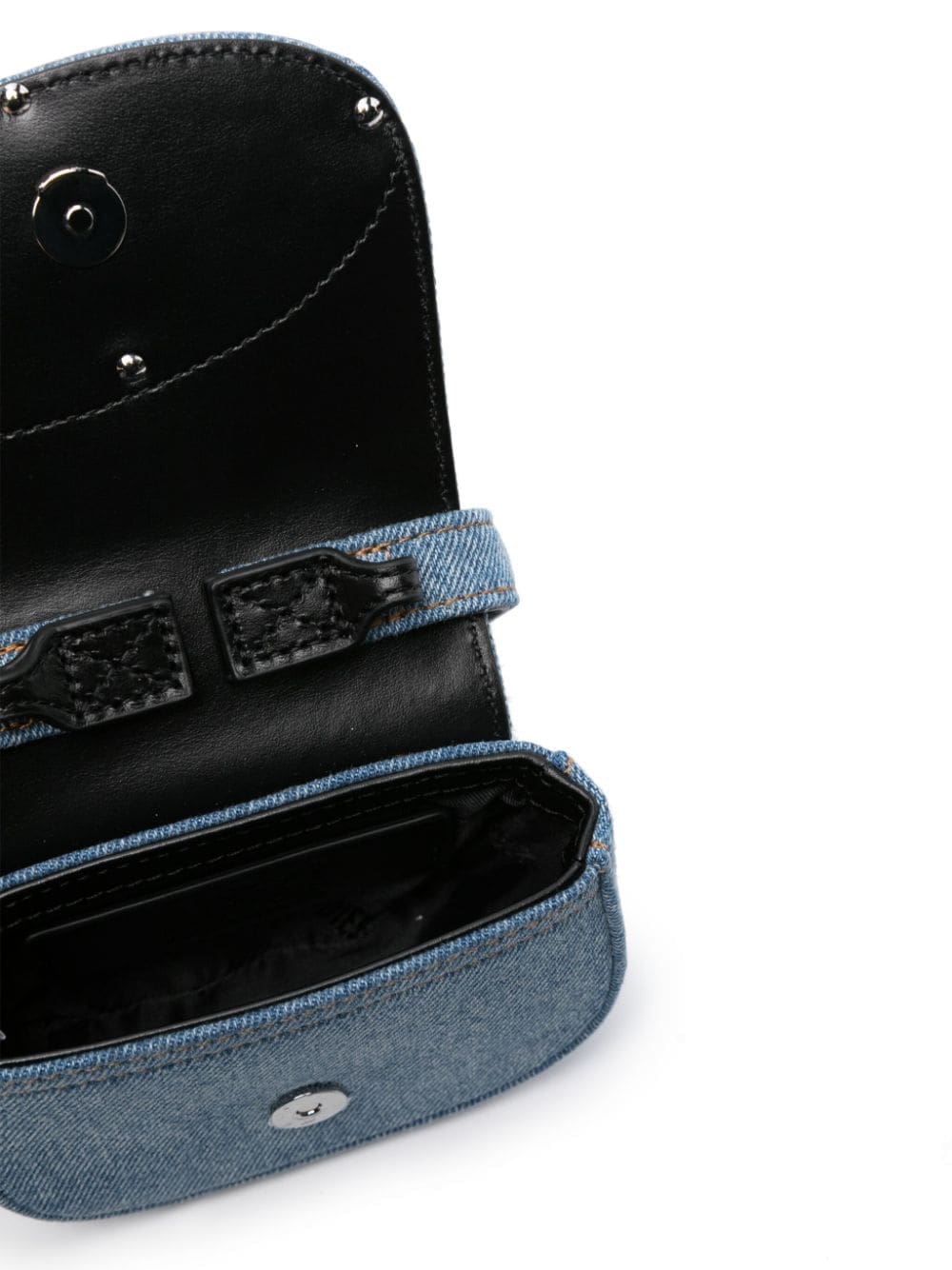 Diesel 1dr Xs denim mini bag - Image 5
