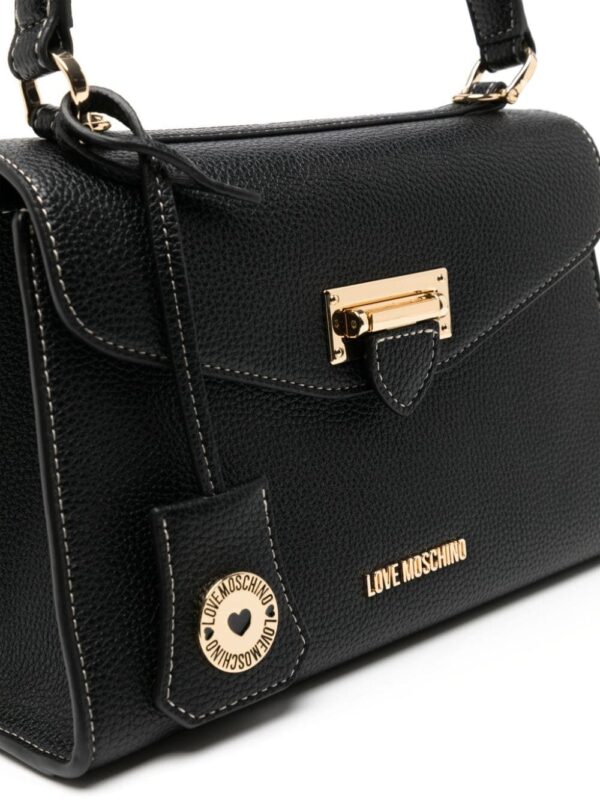 Love Moschino logo-plaque crossbody bag - Image 4