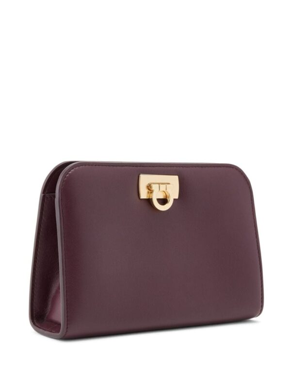 Ferragamo Diana leather clutch bag - Image 3