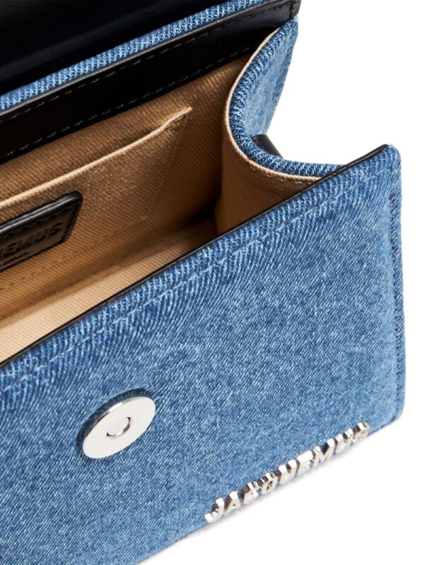 Jacquemus mini Le Chiquito denim bag - Image 4