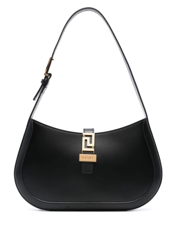 Versace Greca Goddess leather shoulder bag