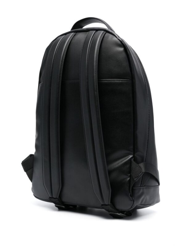 Calvin Klein logo-plaque leather backpack - Image 3
