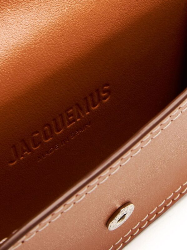 Jacquemus Le Porte Azur leather clutch bag - Image 4