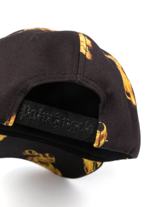 Palm Angels Burning Monogram baseball cap - Image 2
