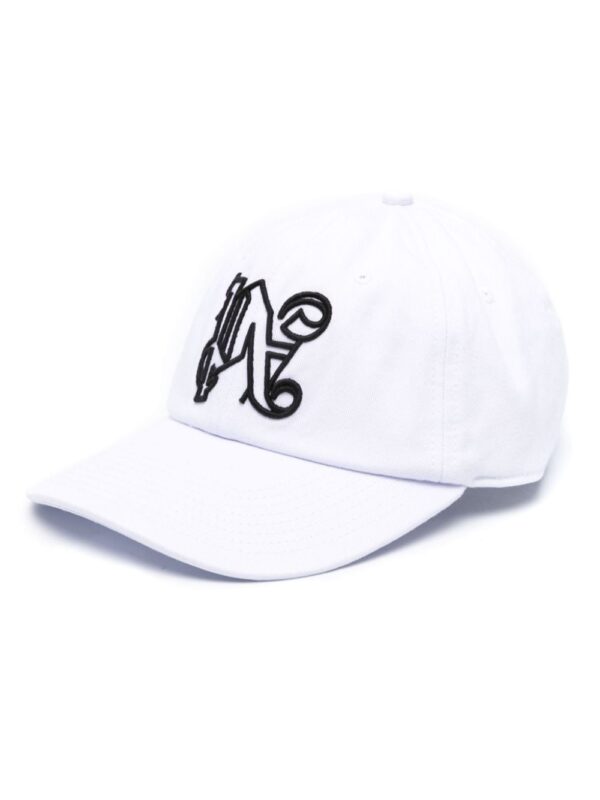 Palm Angels Monogram embroidered baseball cap
