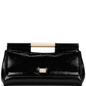 Dolce & Gabbana patent-leather clutch bag