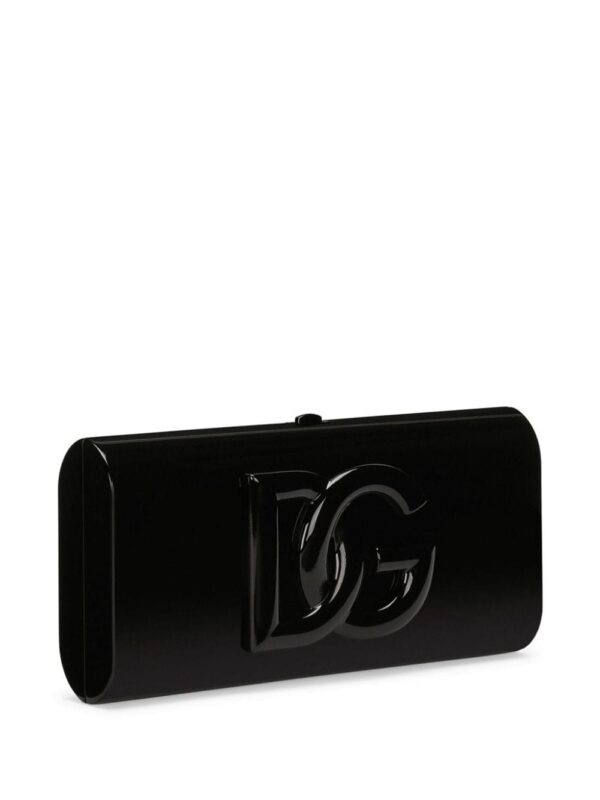 Dolce & Gabbana DG logo-appliqué clutch - Image 4
