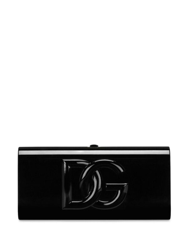 Dolce & Gabbana DG logo-appliqué clutch