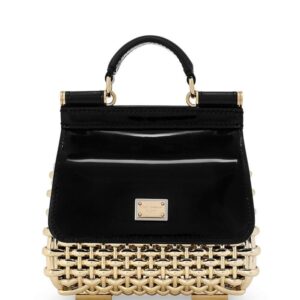 Dolce & Gabbana Sicily cage top-handle bag