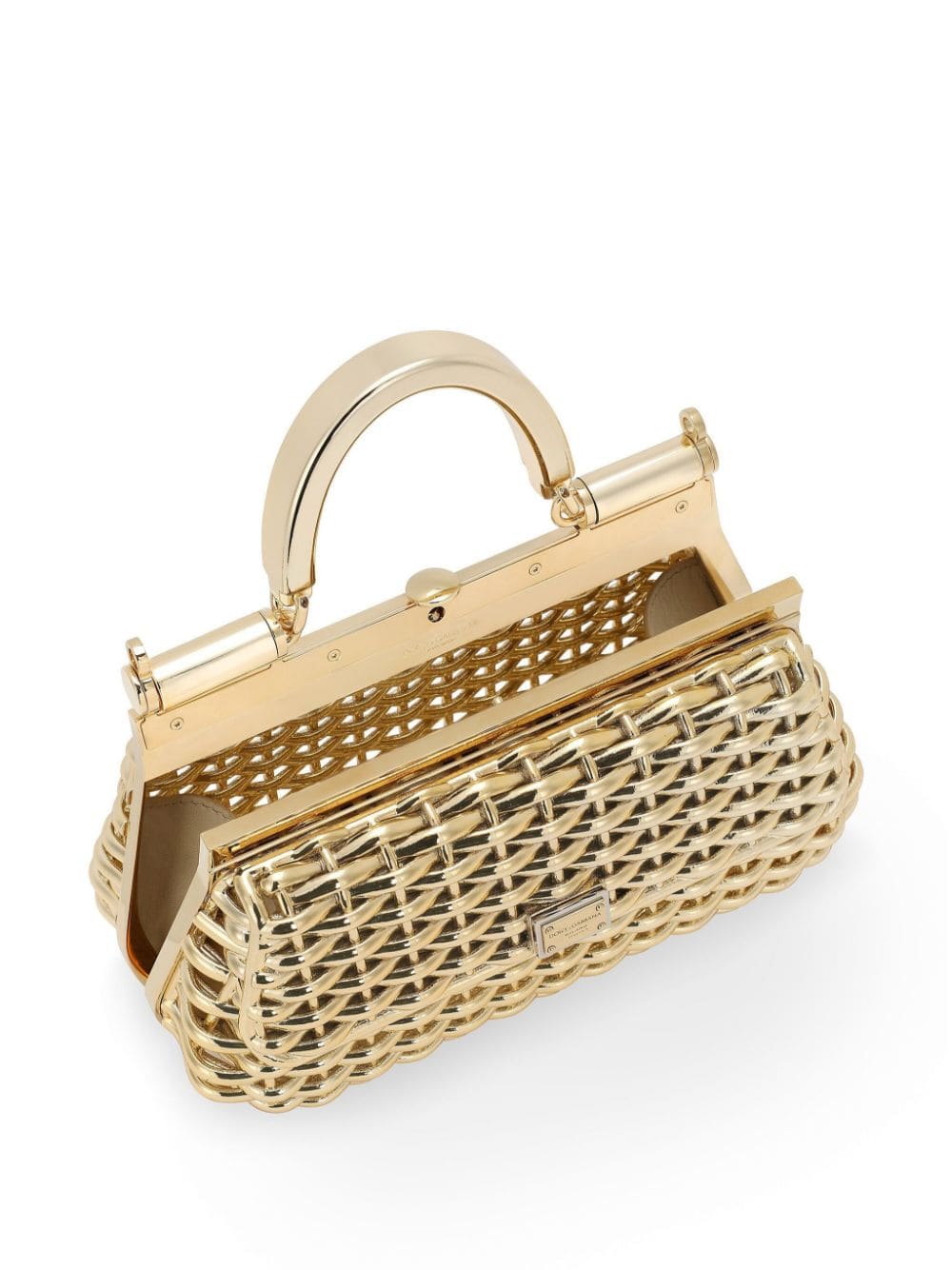 Dolce & Gabbana Sicily interwoven mini bag - Image 5