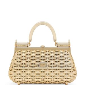 Dolce & Gabbana Sicily interwoven mini bag
