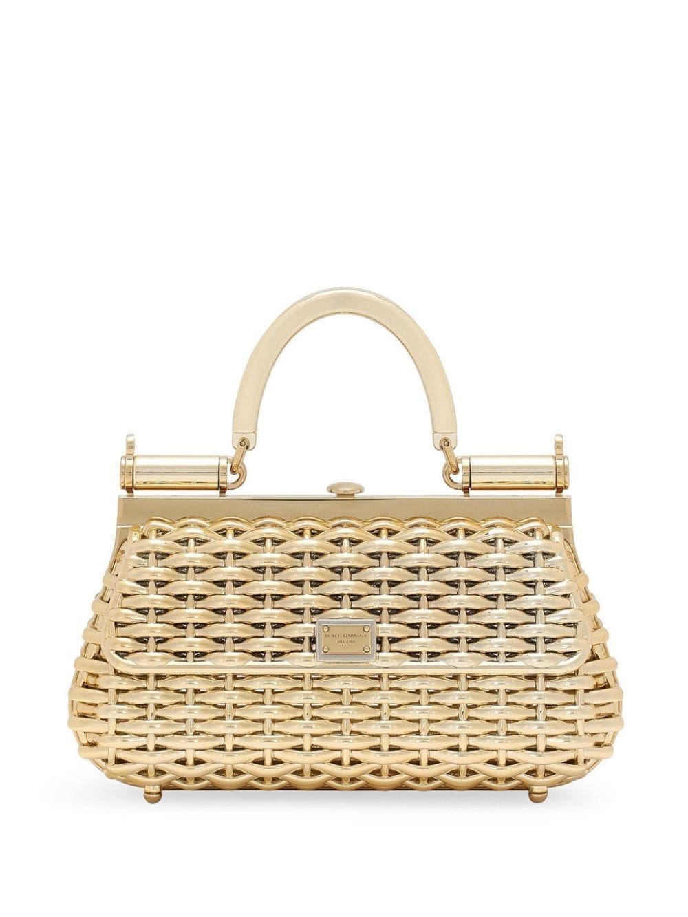 Dolce & Gabbana Sicily interwoven mini bag