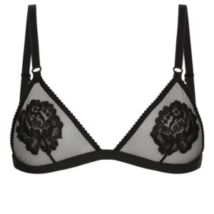 Dolce & Gabbana floral-motif triangle bra