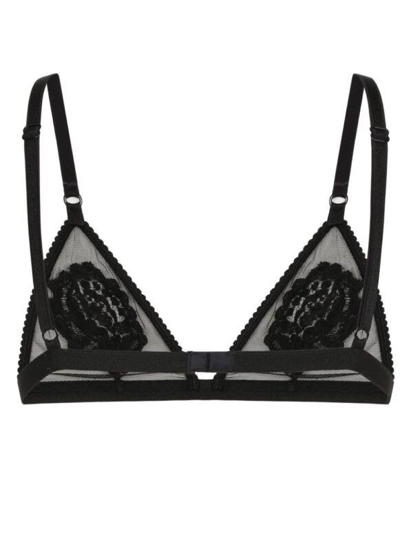 Dolce & Gabbana  floral-motif triangle bra - Image 2