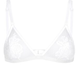 Dolce & Gabbana floral-motif triangle bra