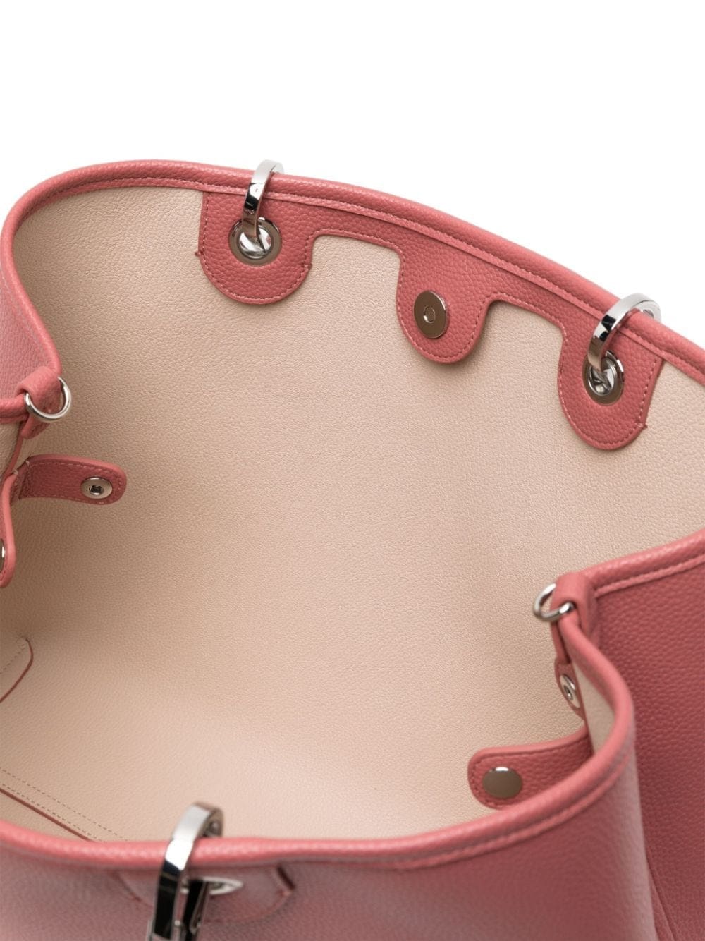 Emporio Armani logo-strap faux-leather bag - Image 5