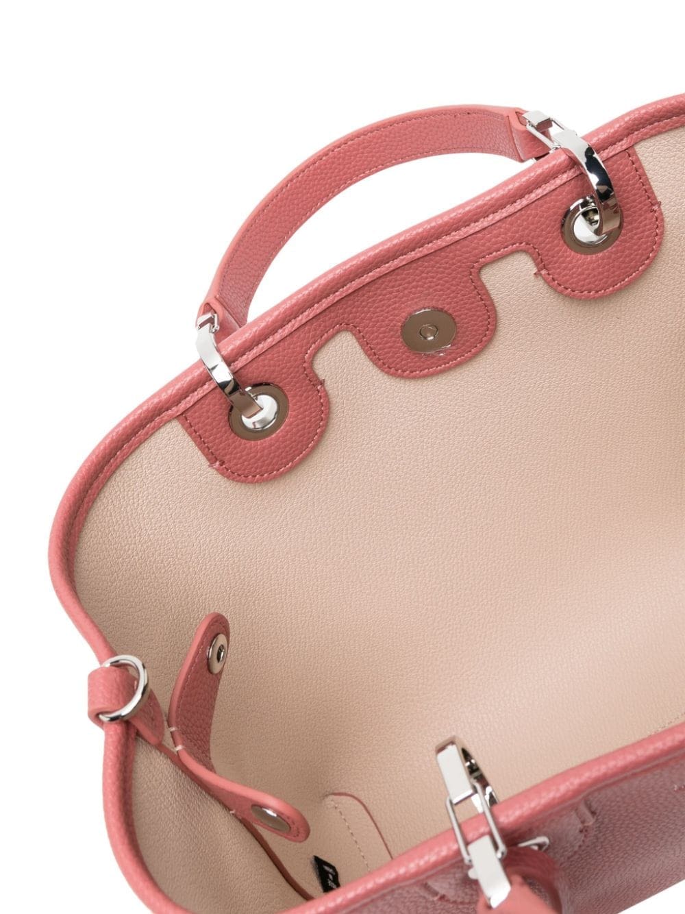 Emporio Armani logo-strap faux-leather bag - Image 5