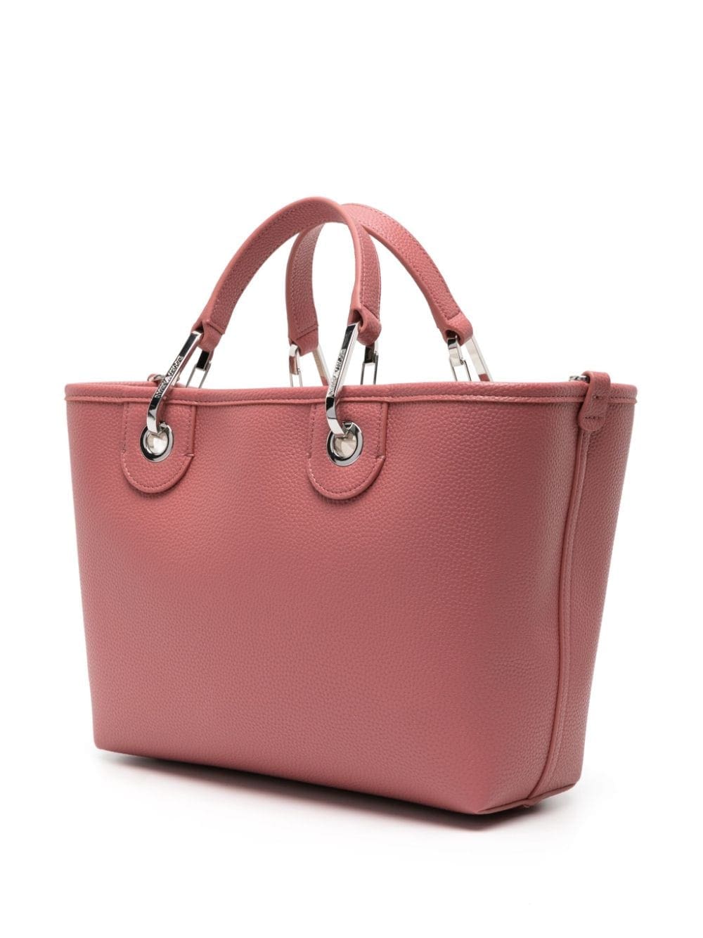 Emporio Armani logo-strap faux-leather bag - Image 3