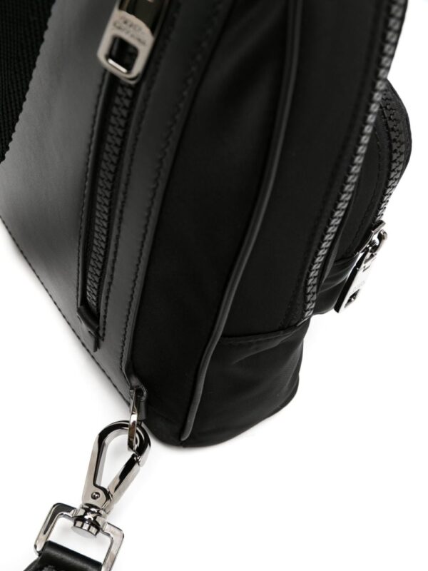 Dolce & Gabbana logo-appliqué zipped backpack - Image 4