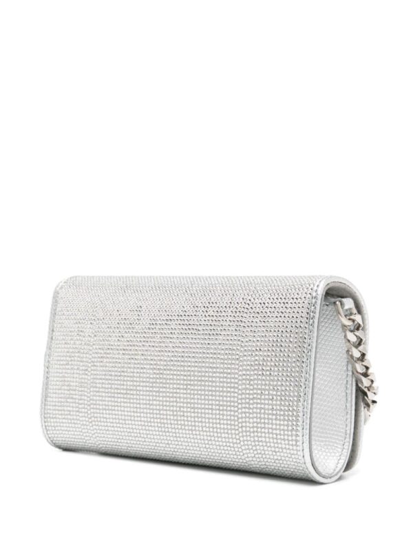 Dolce & Gabbana crystal-embellished clutch bag - Image 3