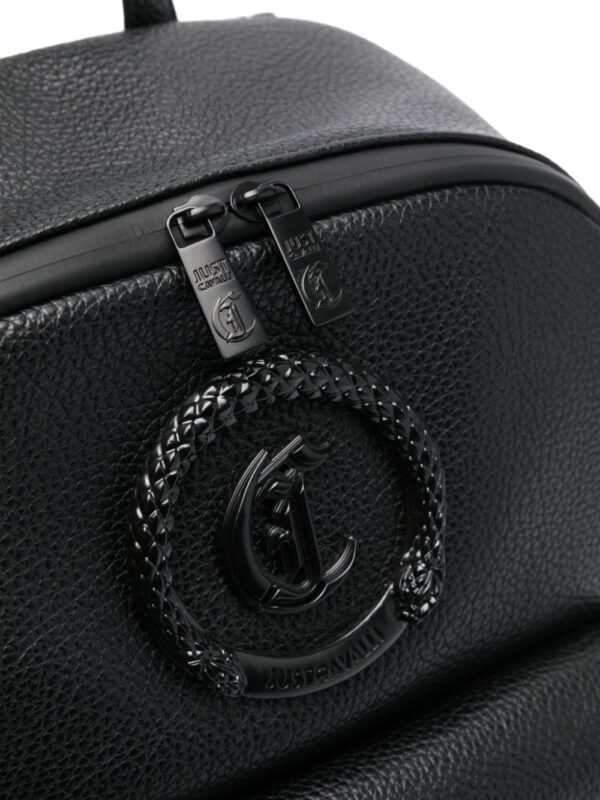 Just Cavalli appliqué-logo mesh-panel backpack - Image 3