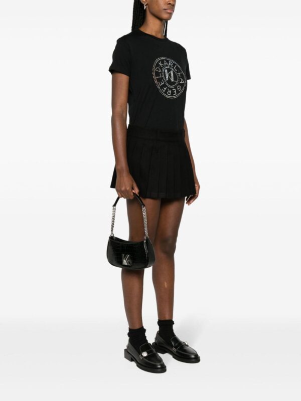 Karl Lagerfeld K/Kameo crocodile-embossed shoulder bag - Image 2