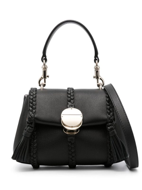 Chloé Penelope braid-detail satchel bag