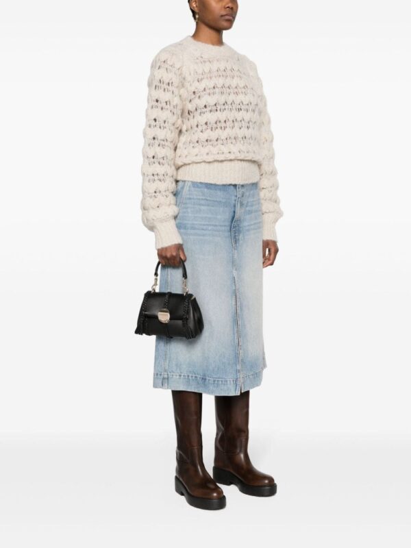 Chloé Penelope braid-detail satchel bag - Image 2