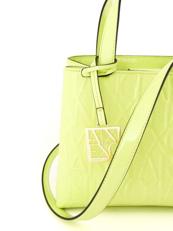 Armani Exchange logo-embossed tote bag - Image 5