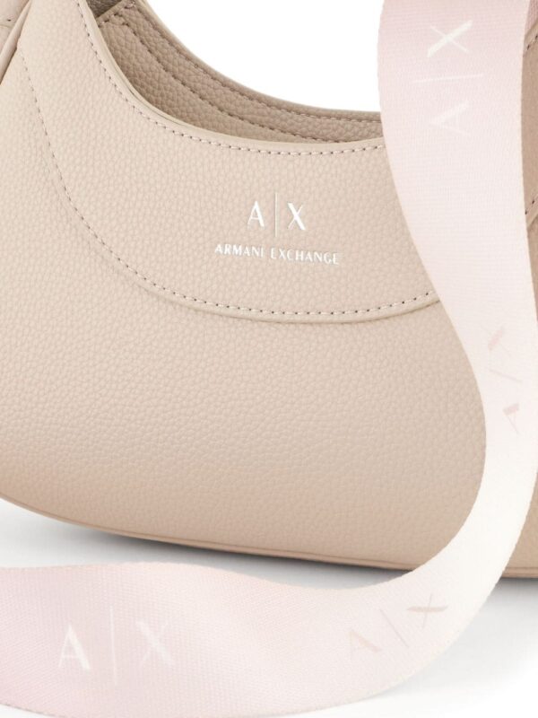 Armani Exchange logo-stamp shoulder bag - Image 5