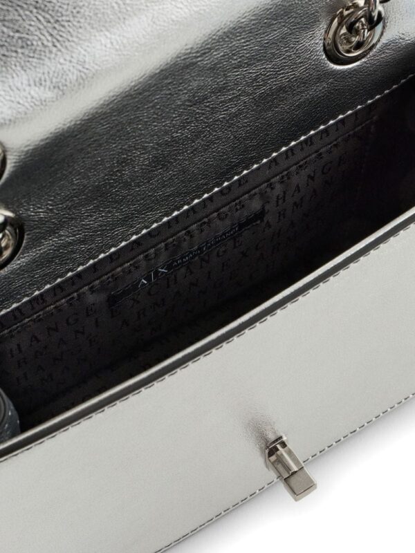 Armani Exchange logo-plaque cross body bag - Image 4