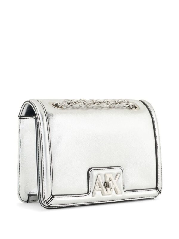 Armani Exchange logo-plaque cross body bag - Image 3