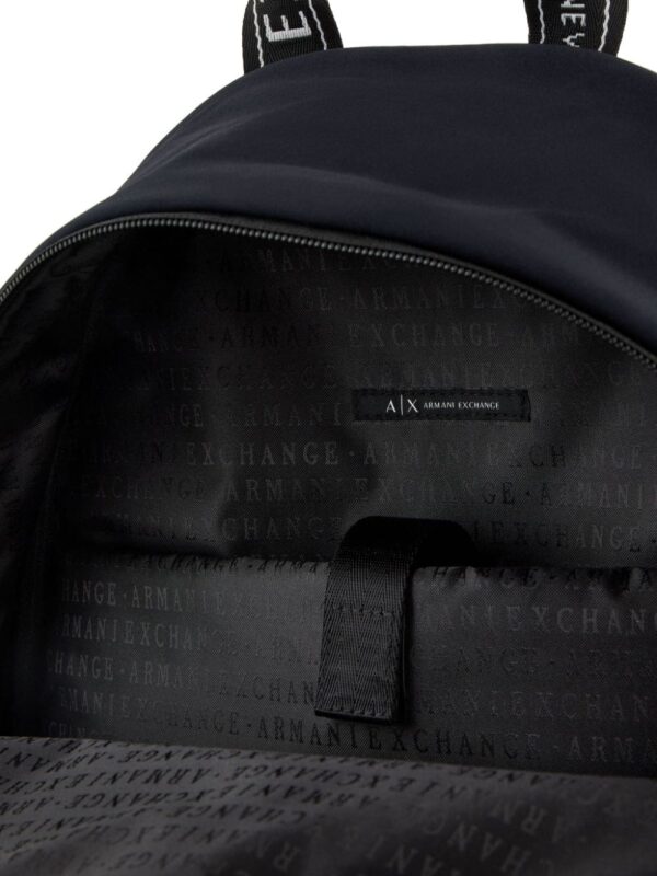 Armani Exchange logo-print backpack - Image 5