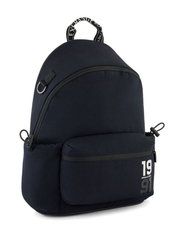 Armani Exchange logo-print backpack - Image 3