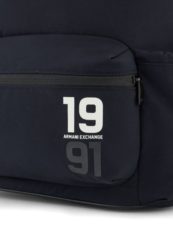 Armani Exchange logo-print backpack - Image 4