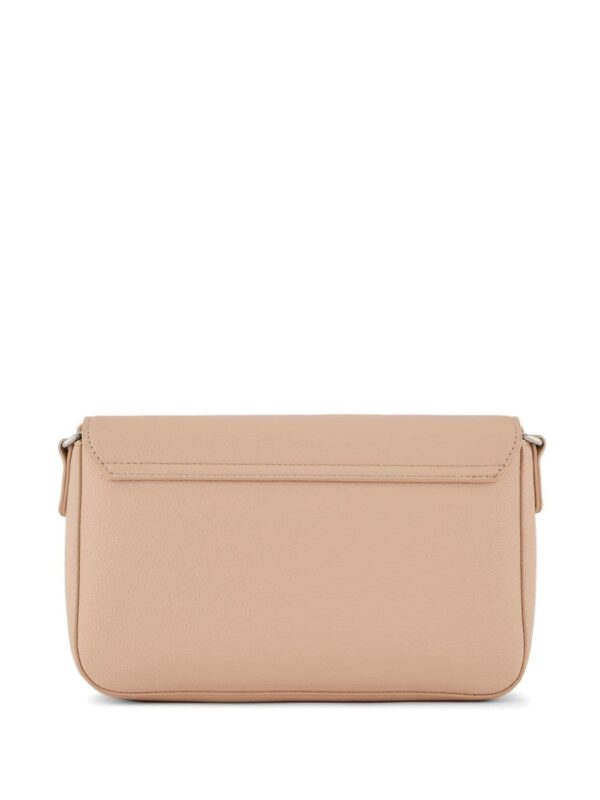 Armani Exchange logo-stamp pebble-texture crossbody bag - Image 2