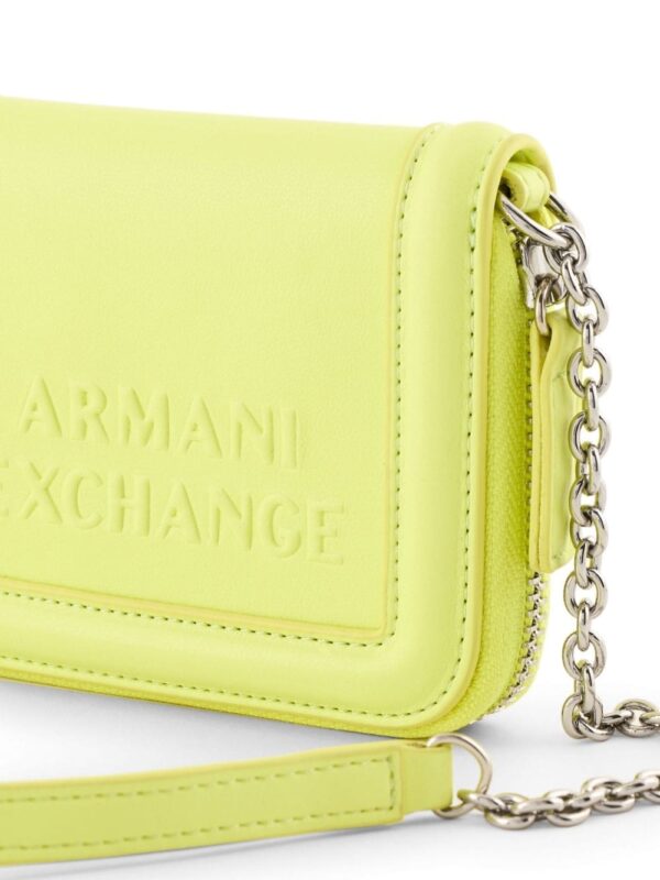 Armani Exchange faux-leather wallet-on-chain - Image 4