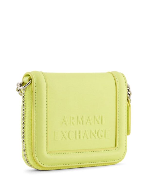 Armani Exchange faux-leather wallet-on-chain - Image 2