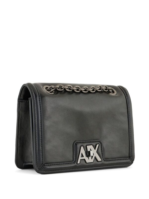 Armani Exchange logo-plaque cross body bag - Image 3